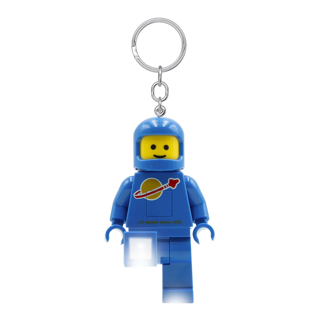 LEGO Spaceman Kozmonaut modrý svietiaca figúrka