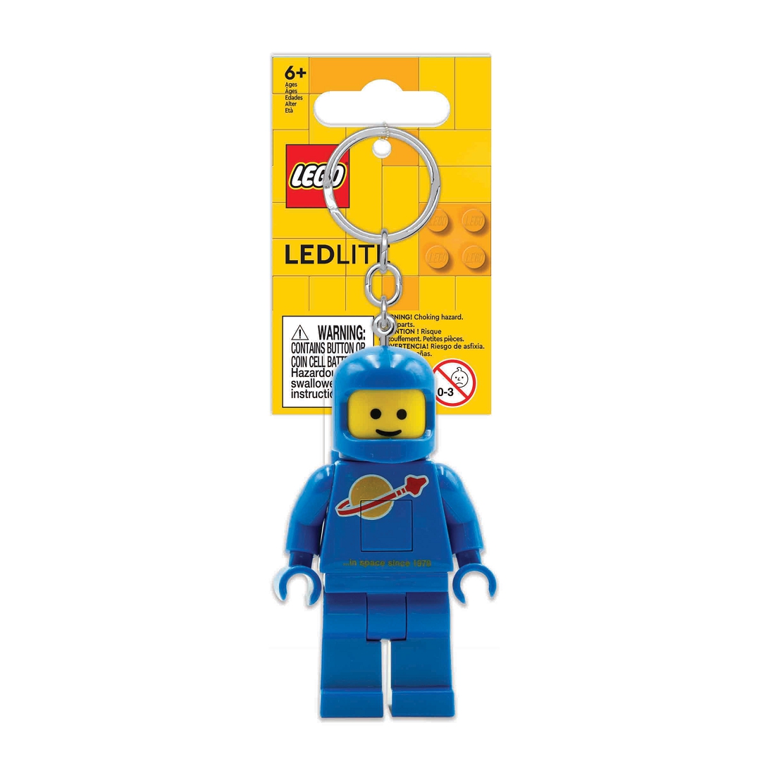 LEGO Spaceman Kozmonaut modrý svietiaca figúrka