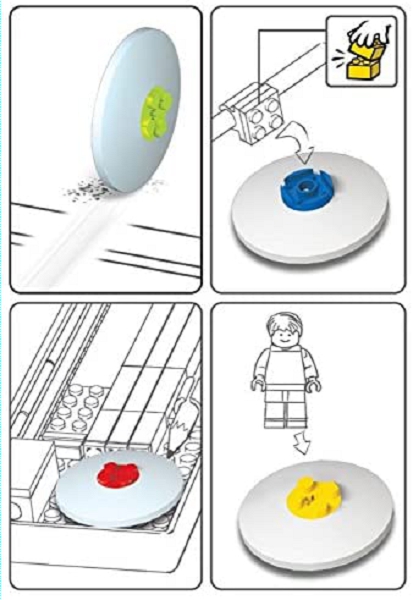 LEGO Stationery Set s minifigúrkou
