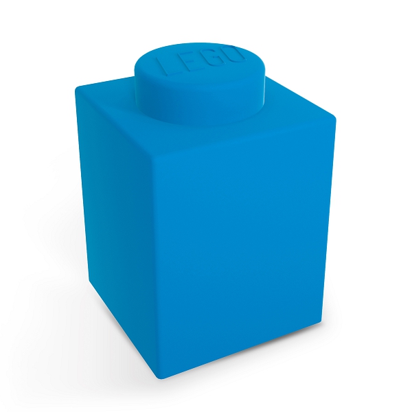 LEGO Classic Silikónová kocka nočné svetlo, modrá