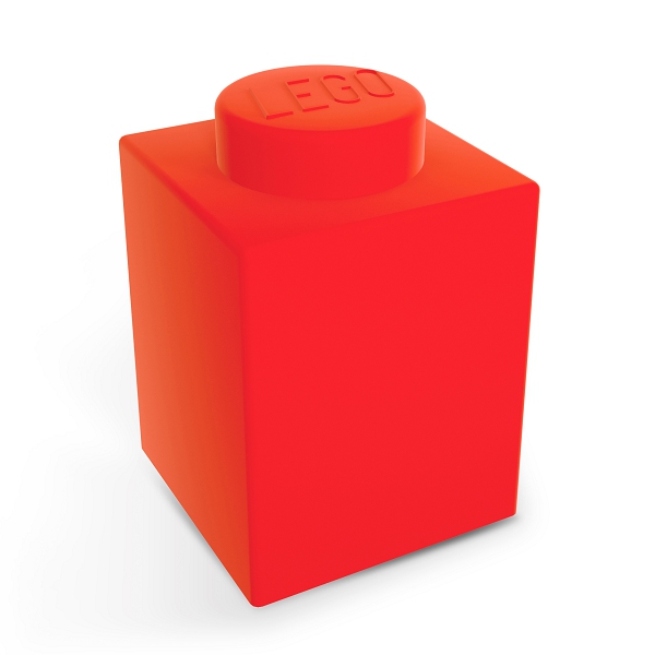 LEGO Classic Silikónová kocka nočné svetlo, červená