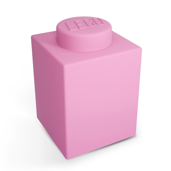LEGO Classic Silikónová kocka nočné svetlo, ružová