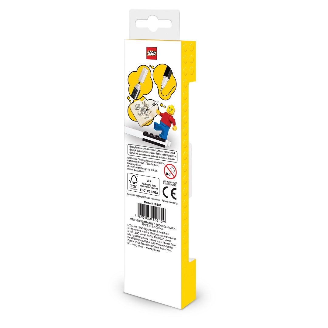 LEGO Gélové pero s minifigúrkou, modré 1 ks