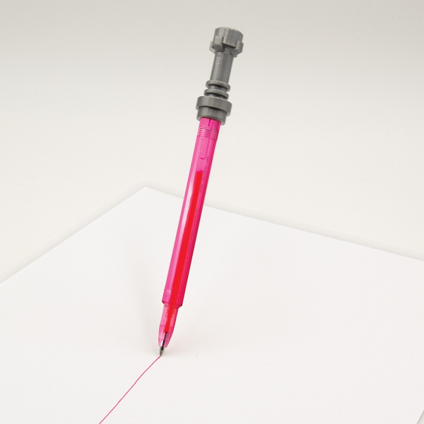 LEGO Star Wars gelové pero Svetelný meč - svetlo fialové