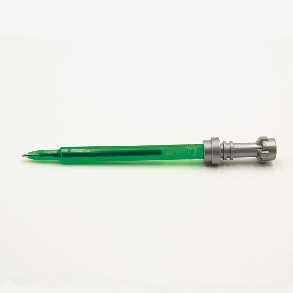 LEGO Star Wars gelové pero Svetelný meč - zelené