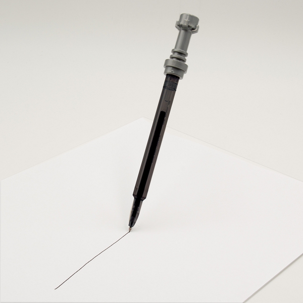 LEGO Star Wars gelové pero Svetelný meč - čierne