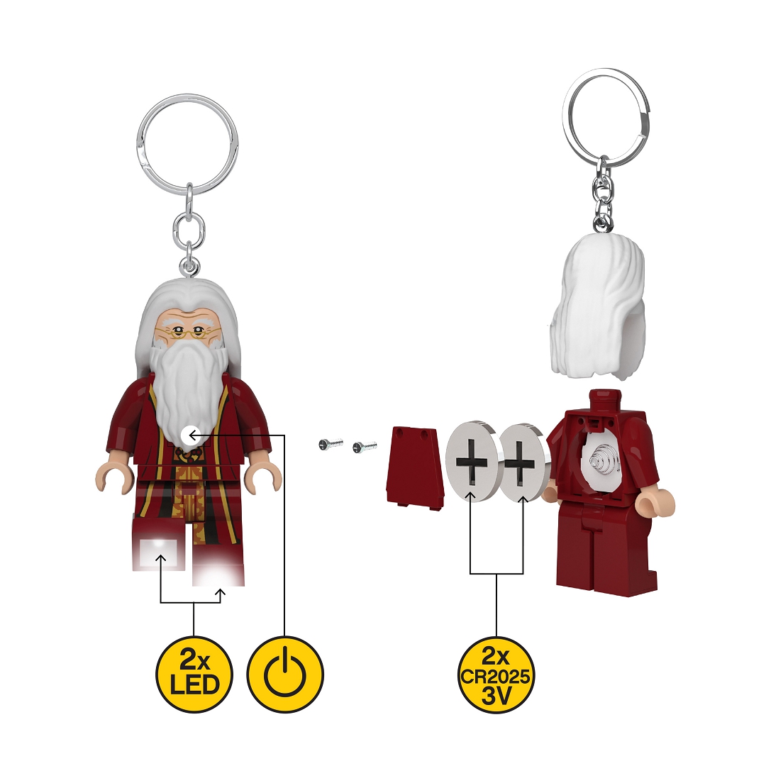 LEGO Harry Potter Profesor Dumbledore svietiaca figúrka