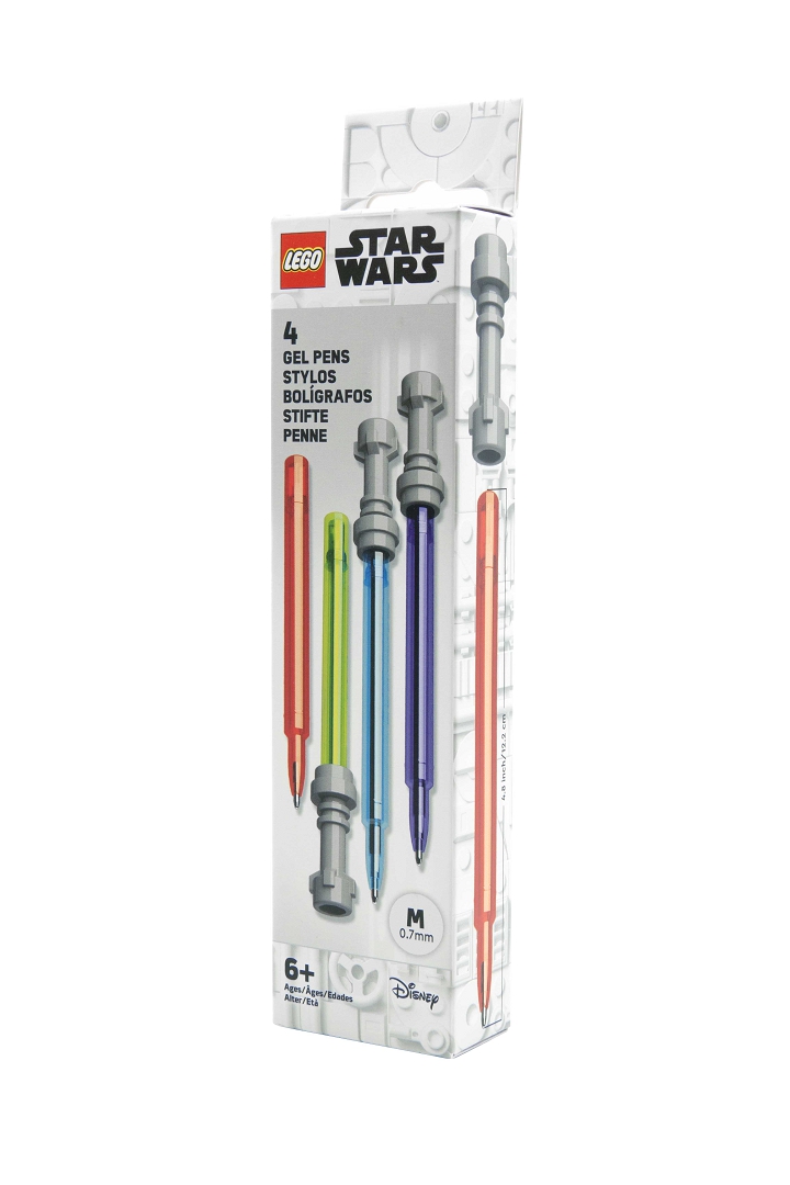 LEGO Star Wars Set Gelových pier, Svetelný meč - 4 ks (box)