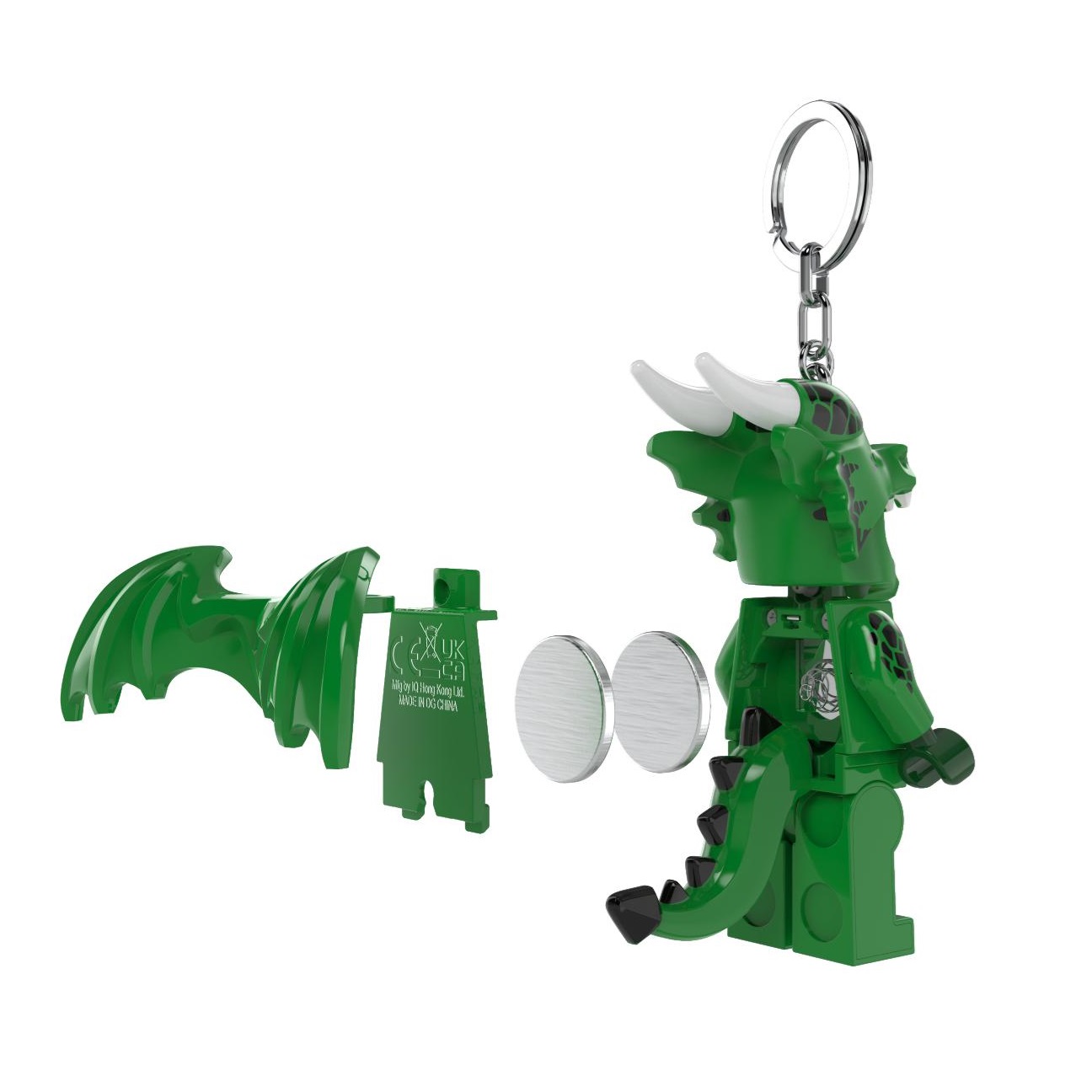 LEGO Minifigures Zelená dračica svietiaca figúrka
