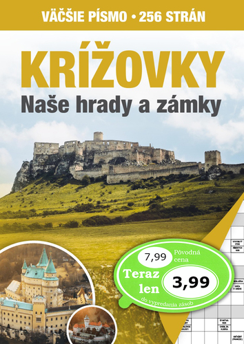 Kniha Krížovky Naše hrady a zámky