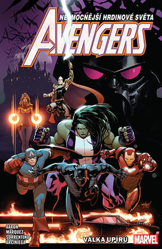 Kniha Avengers 3 - Váka upírů