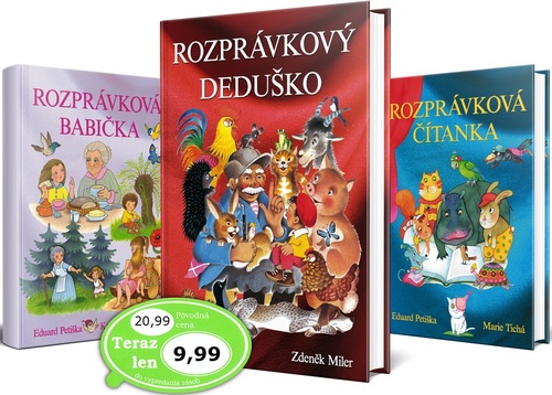 Balíček Rozprávkový deduško, Rozprávková babička, Rozprávková čítanka