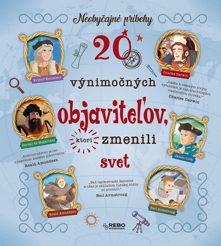 Kniha 20 výnimočných objaviteľov, ktorí zmenili svět