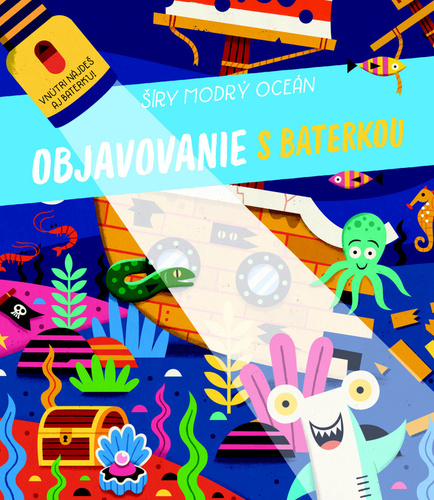 Kniha Objavovanie s baterkou Šíry modrý oceán