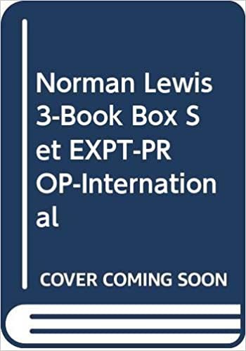 Norman Lewis box set