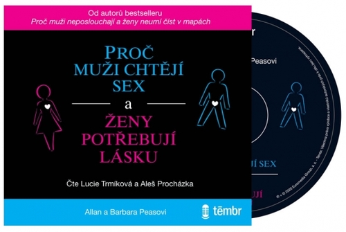 Audioknihovna Proč muži chtějí sex a ženy potřebují lásku - audiokniha