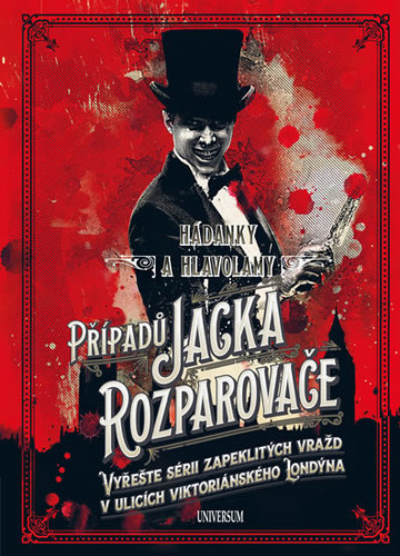 Kniha Hádanky a hlavolamy případů Jacka Rozpar