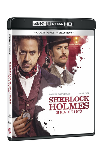 Sherlock Holmes: Hra stínů 2BD (UHD+BD)