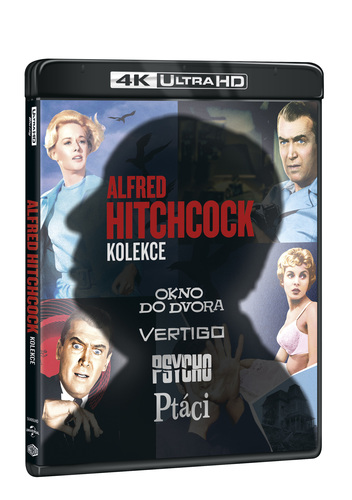 Alfred Hitchcock kolekce 4BD (UHD)