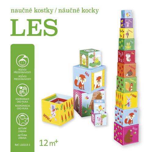 Les - Naučné kostky/náučné kocky