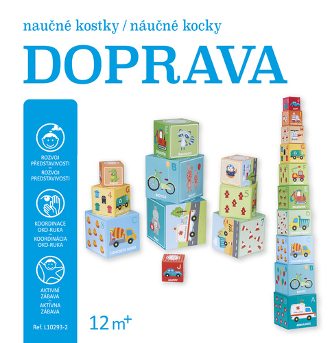 Doprava - Naučné kostky/náučné kocky - Kolektív autorov