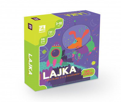 Lajka Űrutazás 3-5-8 éveseknek