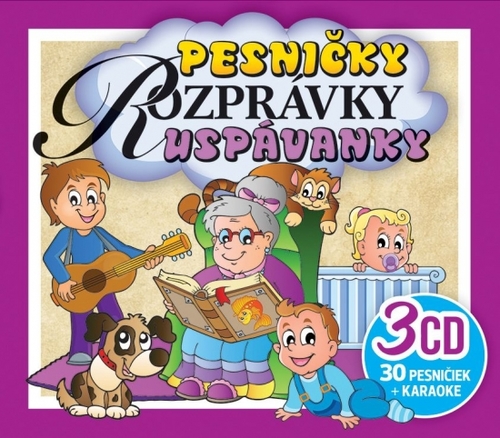 Pesničky, Rozprávky, Uspávanky 3CD BOX