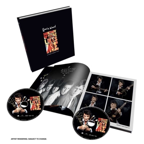 Wood Ronnie - Somebody Up There Likes Me (Deluxe 40-page Hardback Book) DVD+BD