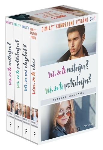 Víš, že… DIMILY 1.-4. díl – box - Estelle Maskame