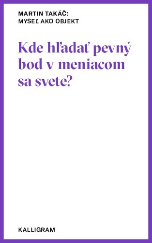 Kniha Myseľ ako objekt č.15