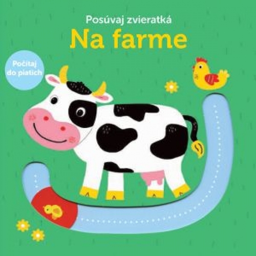 Kniha Na farme - posúvaj zvieratká