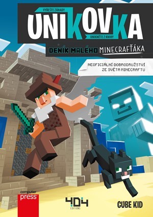 Kniha Únikovka: Deník malého Minecrafťáka - Cube Kid