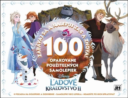 Ľadové kráľovstvo II - 100 nálepiek