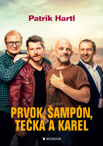 Kniha Prvok, Šampón, Tečka a Karel (filmová obálka)
