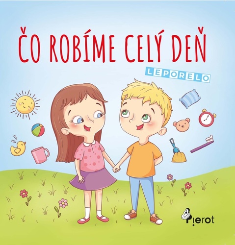 Kniha Čo robíme celý deň leporelo pre deti vo veku 18-24 mesiacov