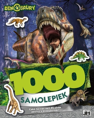 1000 samolepiek: Dinosaury