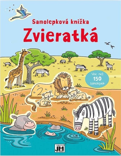 Kniha Samolepkova knizka - Zvieratká
