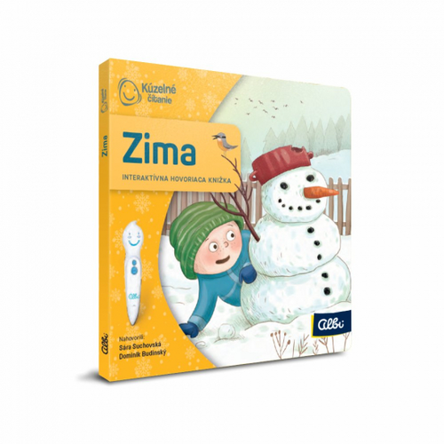 Zima - Minikniha - interaktívna hovoriaca kniha (Kúzelné čítanie) - neobsahuje ceruzku Albi