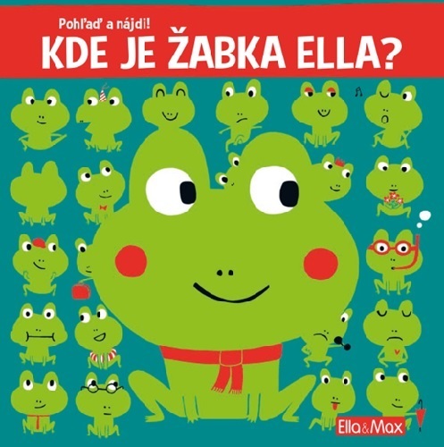Kniha Kde je žabka Ella? - Pohľaď a nájdi!