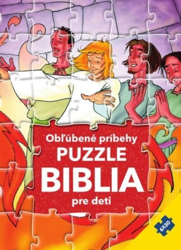 Obľúbené príbehy - Puzzle - Biblia pre deti - Gustavo Mazali,Gao Hanyu