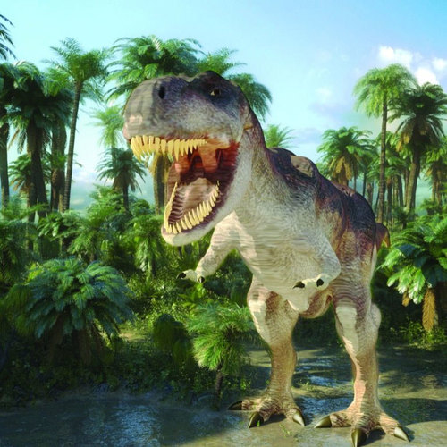 3D magnetka T-rex
