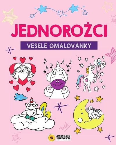 Jednorožci - veselé omalovánky