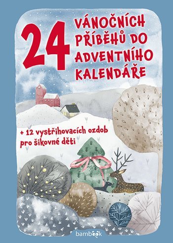Kniha 24 vánočních příběhů do adventního kalendáře