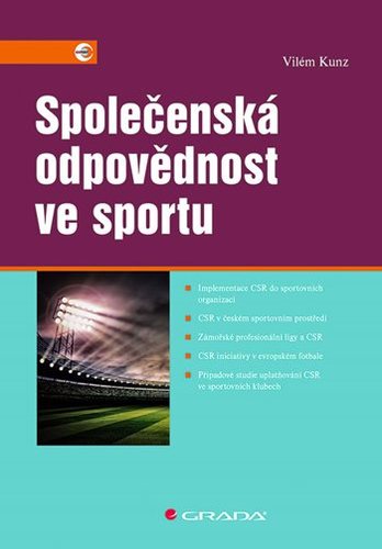 Kniha Společenská odpovědnost ve sportu
