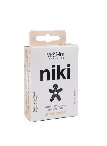 Mr&Mrs Fragrance Niki Cedar Wood náhradná náplň