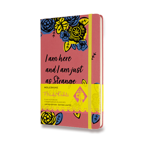 Zápisník MOLESKINE Frida Kahlo čistý L