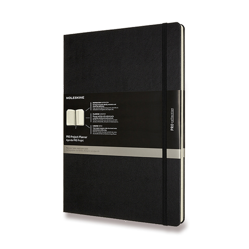 Zápisník MOLESKINE Profess.ProjectPlanner čiernýA4