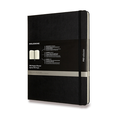 Zápisník MOLESKINE Profess.ProjectPlanner čiernýXL