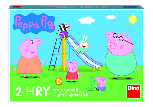 Dino Toys Detská hra Peppa Pig: Poď sa hrať a dážďovky Dino