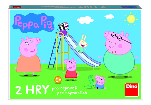 Detská hra Peppa Pig: Poď sa hrať a dážďovky Dino